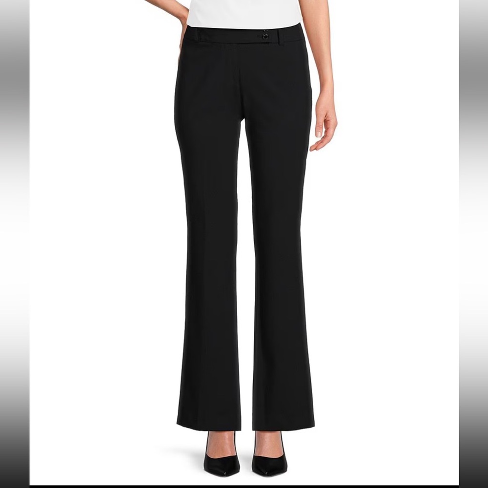 Calvin Klein Women's Dark Navy Curvy Fit Trousers NWOT